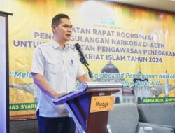 Sekda Aceh Buka Rakor Penanggulangan Narkoba 2026