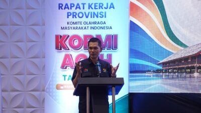 Sekda Aceh Dorong KORMI Perkuat Budaya Olahraga Masyarakat