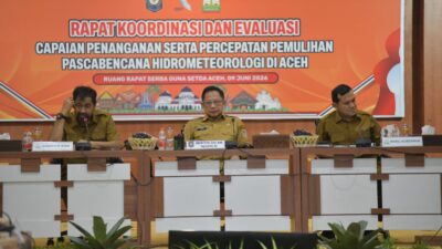 Di Hadapan Mendagri,  Mualem Minta Percepatan Pemulihan Sawah dan Infrastruktur