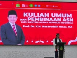 Kuliah Umum di UIN Ar-Raniry, Menag Tekankan Pentingnya Kematangan Intelektual dan Spiritual