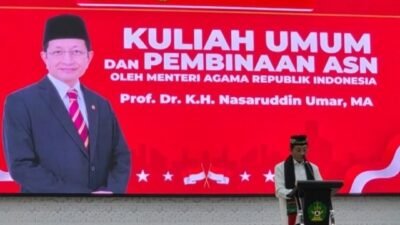 Kuliah Umum di UIN Ar-Raniry, Menag Tekankan Pentingnya Kematangan Intelektual dan Spiritual