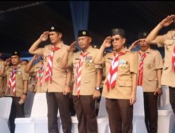 Sekda Aceh Terima Lencana Melati, Penghargaan Tertinggi Gerakan Pramuka
