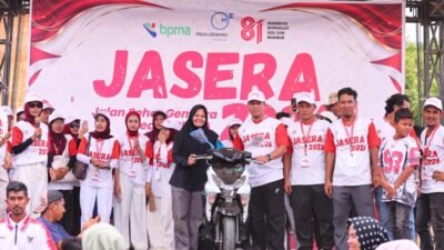 Ribuan Warga Aceh Timur Kembali Ramaikan Jalan Sehat Gembira Medco E&P Malaka