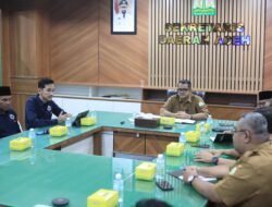 Plt. Sekda Aceh Terima Audiensi Komisioner KPIA, Perkuat Kolaborasi Pengawasan Penyiara